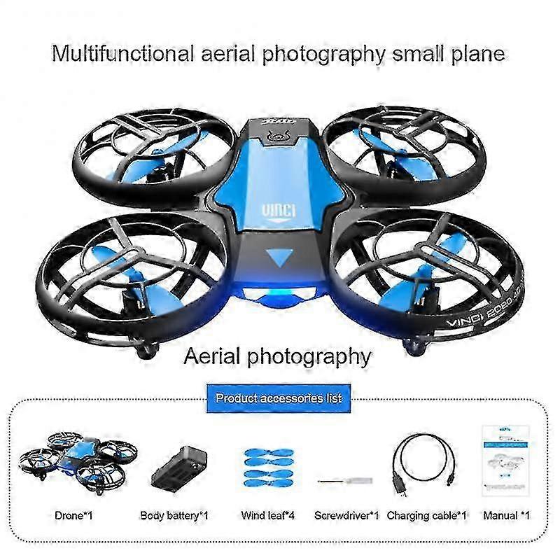 25-26 V8 New Mini Drone 4k Hd Camera Wifi Fpv Air Pressure Height Maintain Foldable Quadcopter Rc
