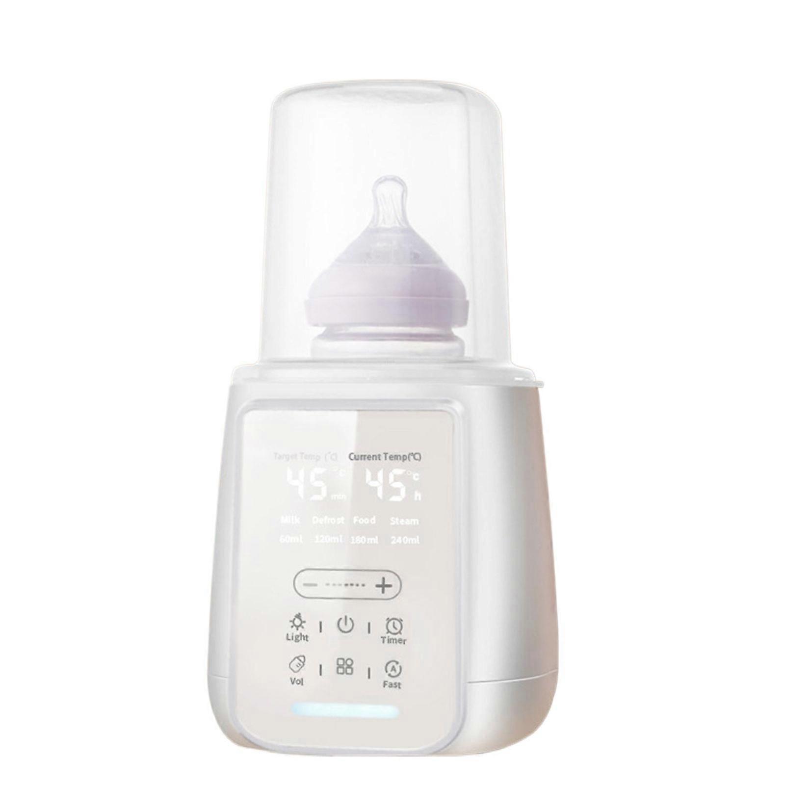 Bottle Warmer Automatic Shut Offs Bottle Warmer Fast Heating for Milk Formula with Timer & Night Light Multifunctional Multicolor