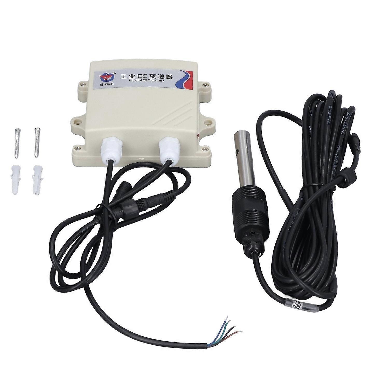 DC7‑30V RS485 EC Transmitter with Electrode Water Conductivity Sensor Transmitter for Garden Aquacul