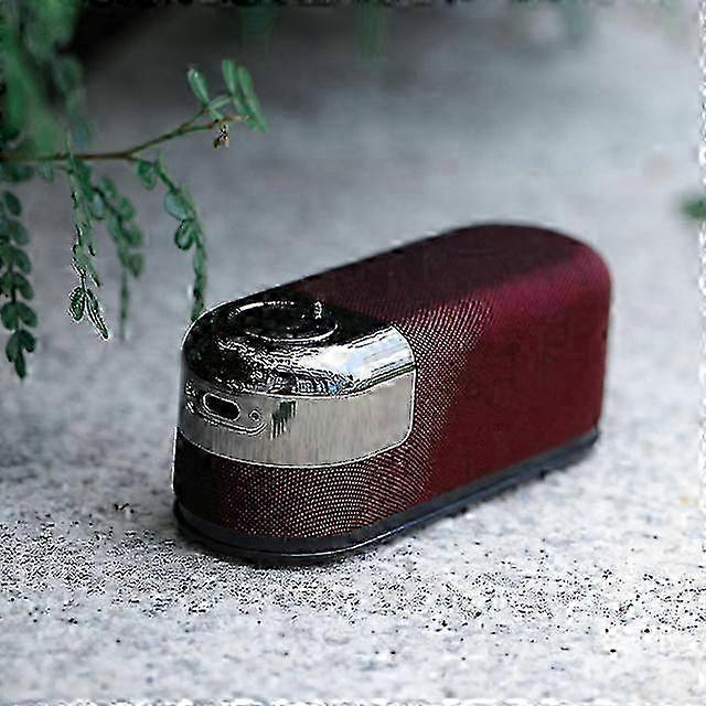 Mini TWS Magnetic Wireless Bluetooth Speaker Subwoofer NFC Induction Hifi Stereo Flat Computer Desktop Portable Speaker With Mic