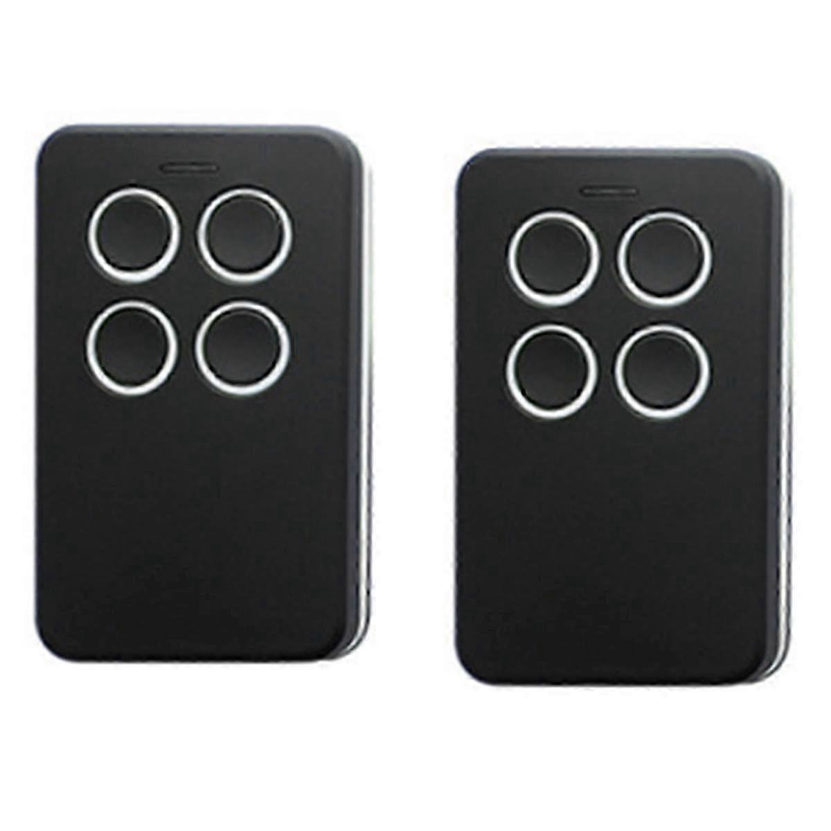 2pcs Universal Multifrequency Garage Remote Gate Remote Control 280-868MHZ for All Fixed Code and P