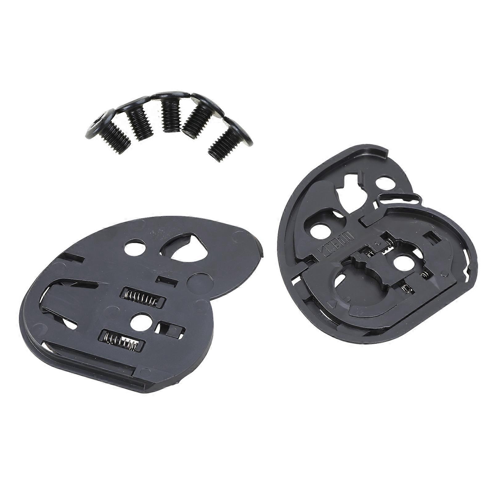 Helmet Shield Base Holder 1 pair Replacement Parts Windscreen Holder Base Visors Parts For Cl-15,Cl-16,Cl-17 Multicolor