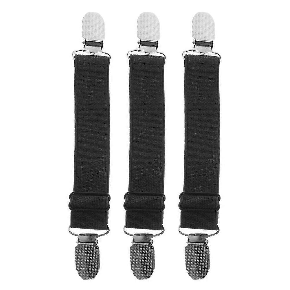 3pcs Adjustable Boot Straps Pant Stirrups Clips Boot Clips Boot Straps Adjustable Boot Clips Stirrup Pant Leg Straps Elastic Boot Band