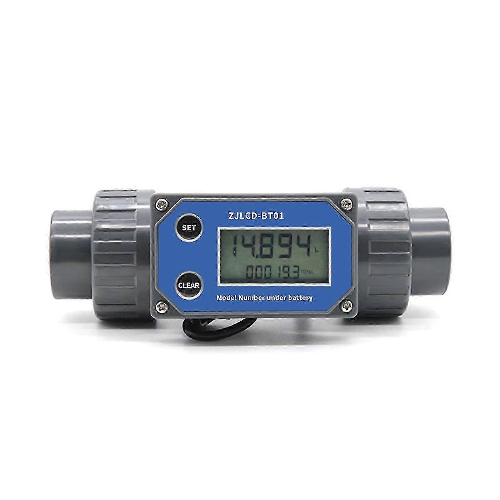 1"/1.2"/1.5"/2"/2.5"/3"Electronic LCD Turbine Flow Meter Digital Flowmeter GaukE js