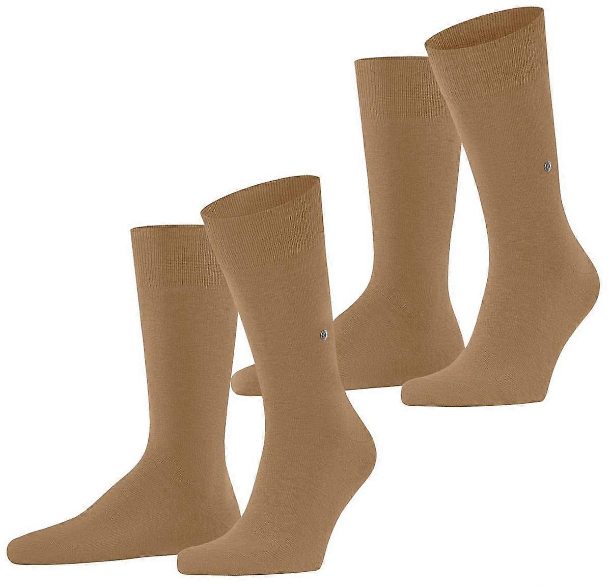 Burlington Everyday 2 Pack Socks - Brown Sugar Beige
