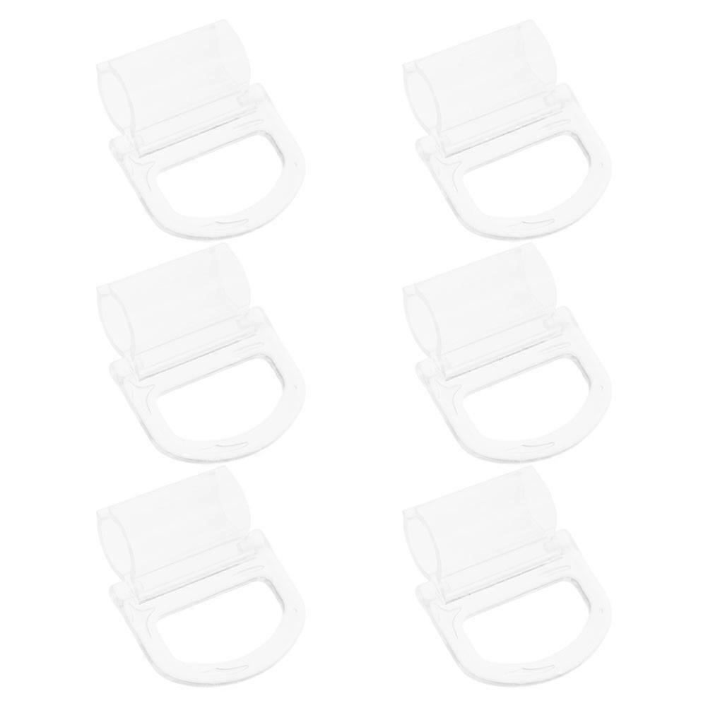 Plastic Roller Blind Handle for Pull Down Blinds in 6Pcs for Home Windows
