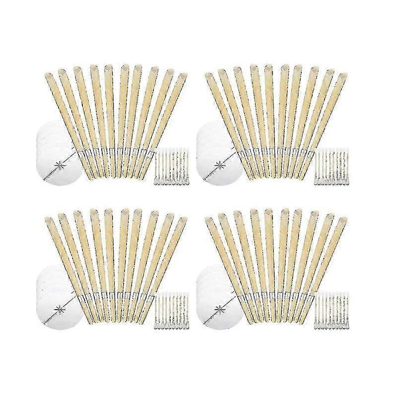 40 pack beeswax ear candles for cleaning