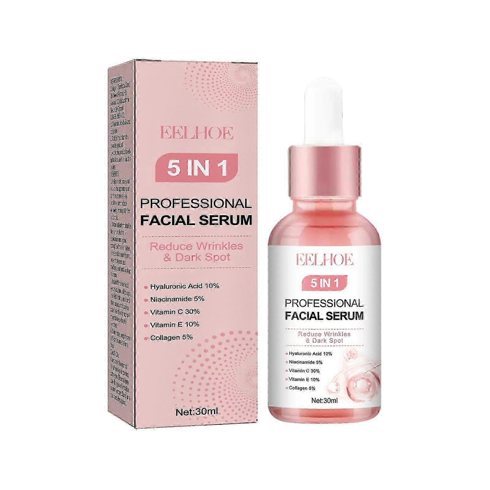 5 In 1 Face Essence Hydrating, Firming, Whitening, Whitening And Anti-Wrinkle Essence For Fine Lines