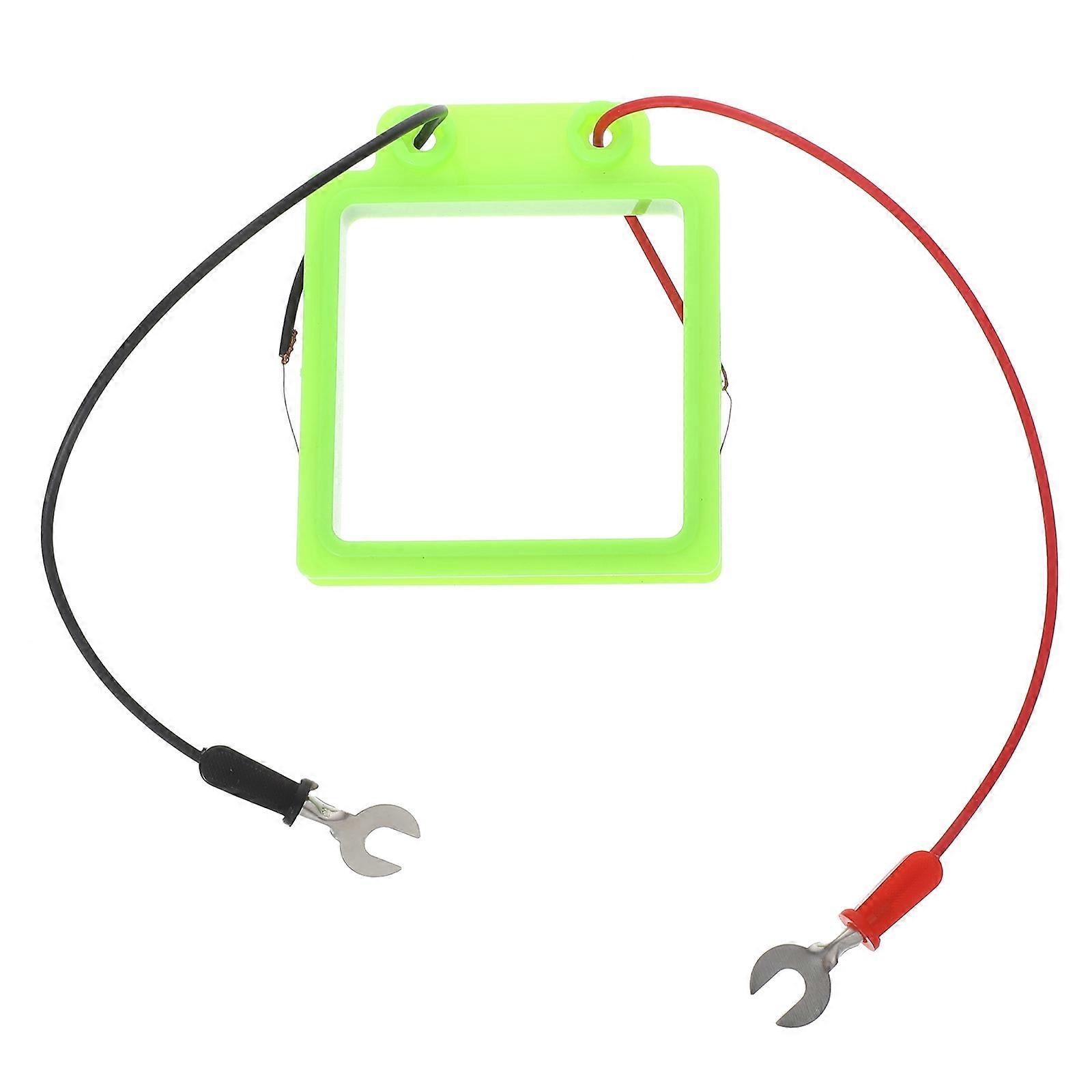 Electromagnetic Induction Solenoid Coil Square Copper Coil for Demonstration and Research Experimental Coil Multi Material Easy Experiment Setup 1Pack