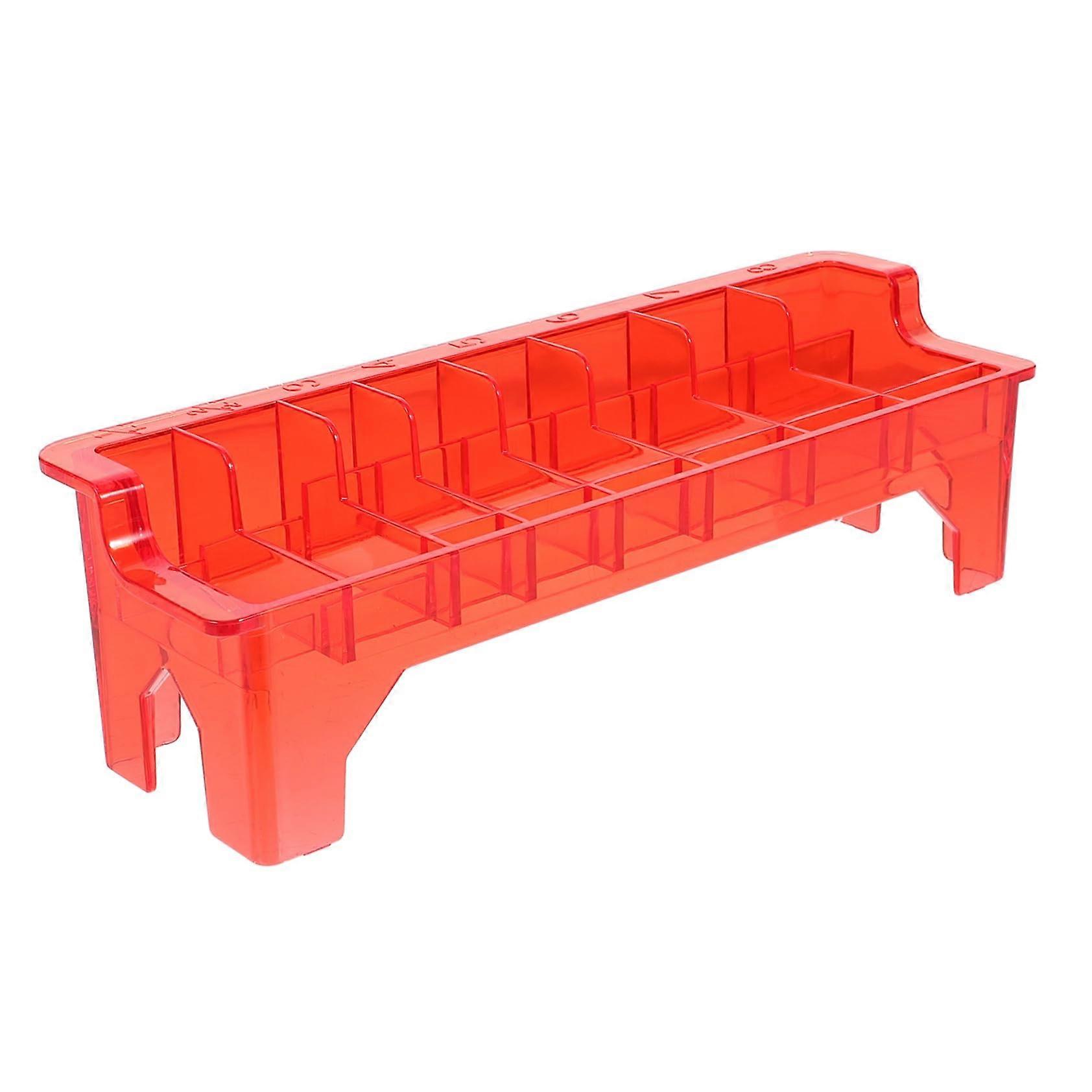 Clipper Comb Holder 8Slot Large Capacity Guide Comb Organizer Box for Barber Tool Storage