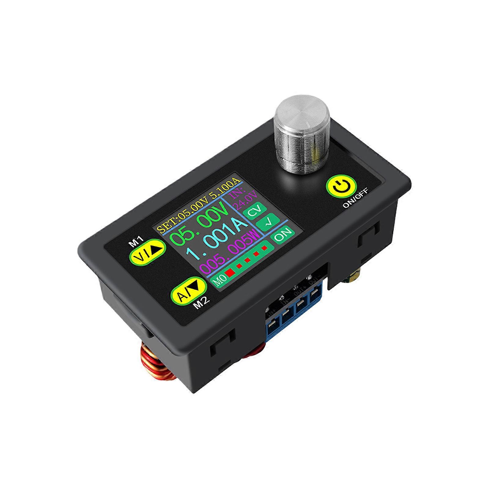 High Precisions Adjustable Power Supply LCD Display for Accurate Voltages Current Measurement AntiBackflow Included Multicolor