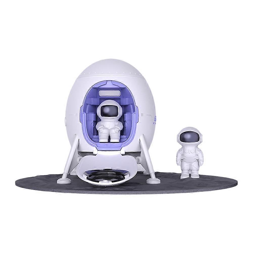 Astronaut Galaxy Light Projector Space Lander Spacecraft Ceiling Projector with Remote Control Projection Night Light