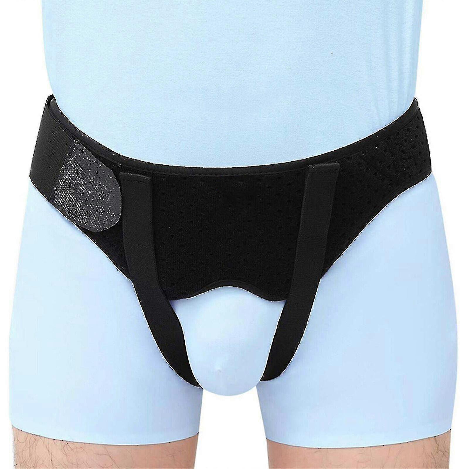 Hernia Support Belt Removable Pads Professional Inguinal Groin Truss-JJ