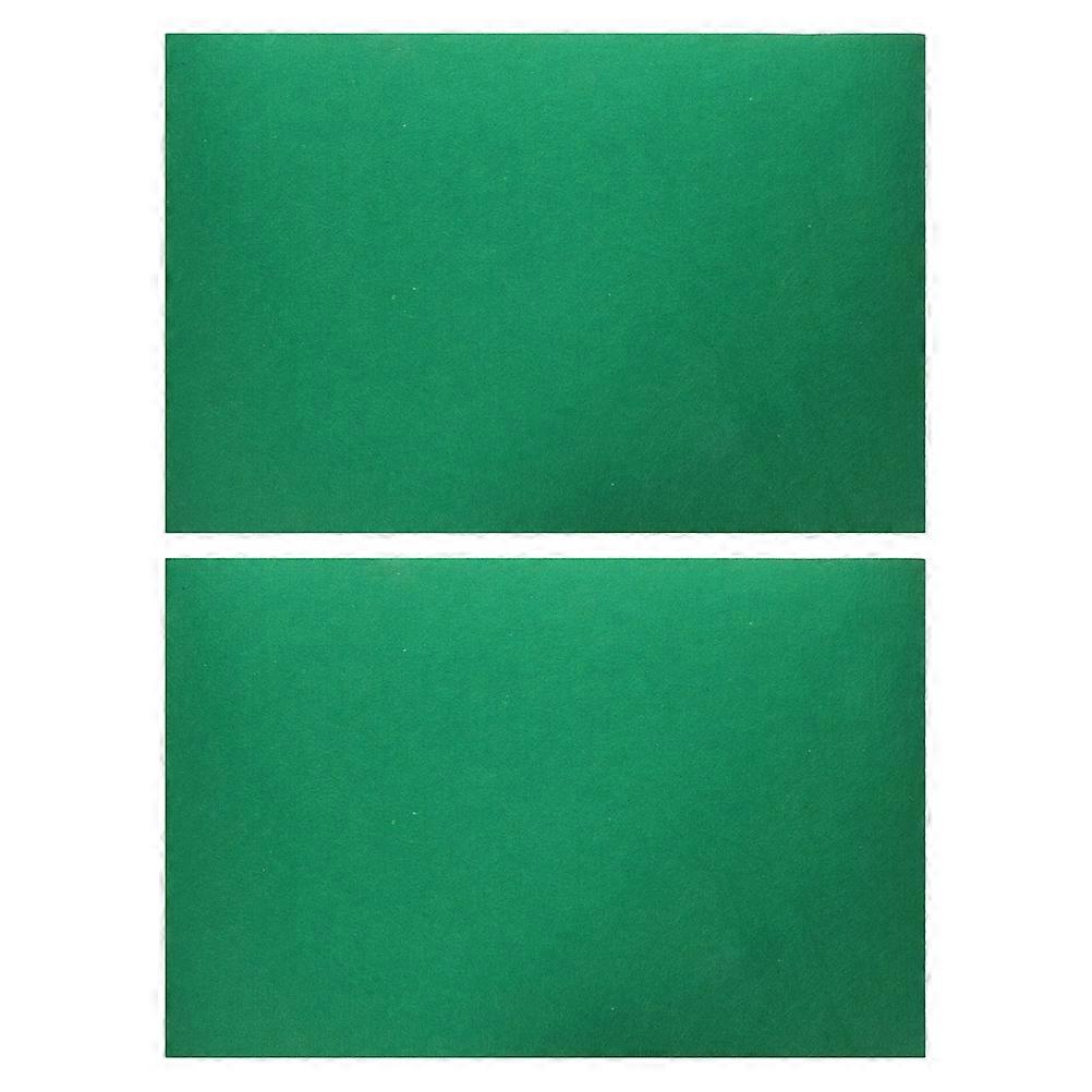 Pet Warmth Reptile Bedding Mat for Reptile Supplies 2Pcs Soft Green Mat