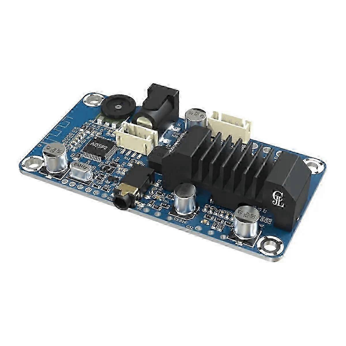 TPA3116 DSP Bluetooth 5.0 Stereo Power Amplifier 2X50W 3.5mm Input Supports DSP Tuning DC12V-24V