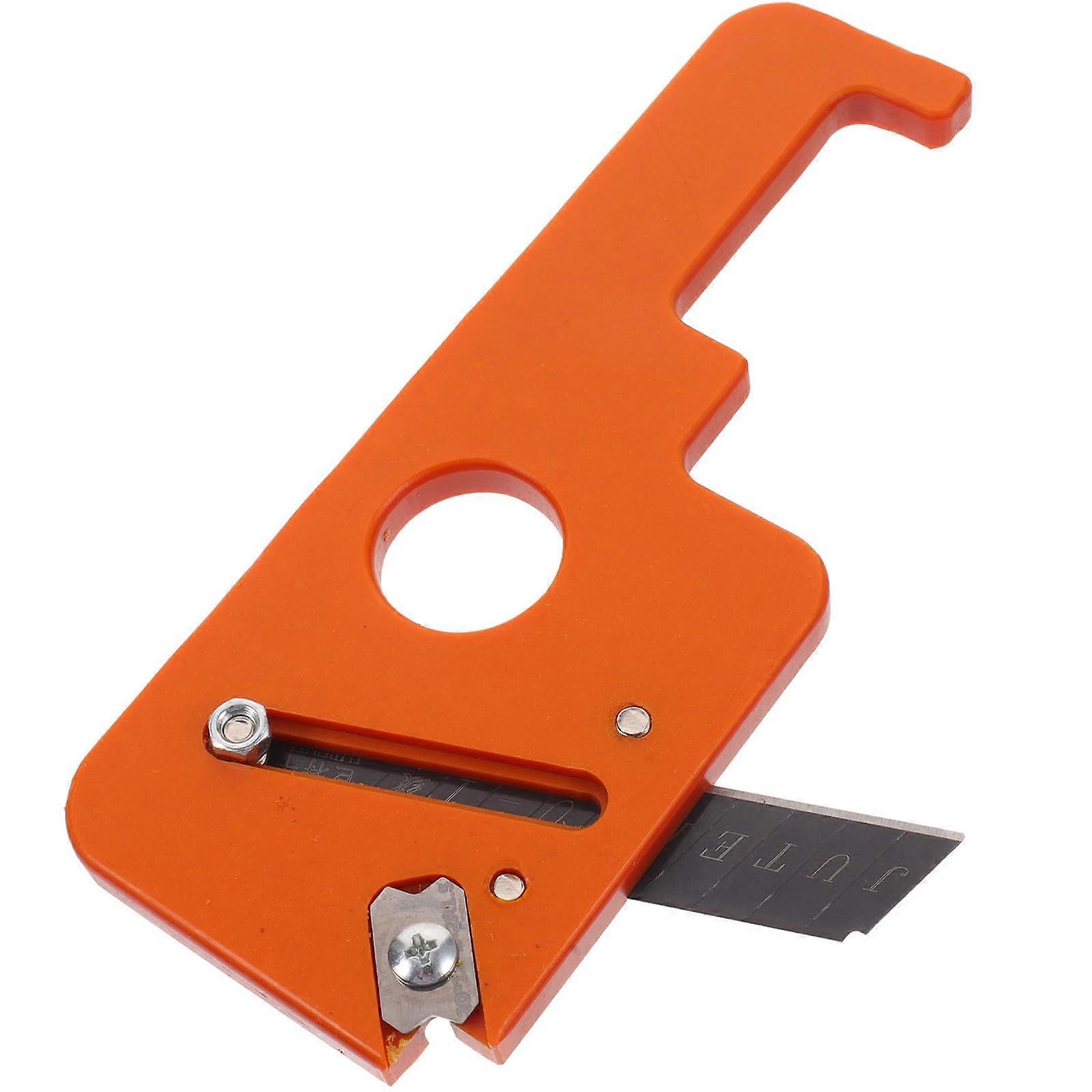 Woodworking Hand Planer with Adjustable Blade Position, Ergonomic Chamfer Plane for Precision Edge Trimming