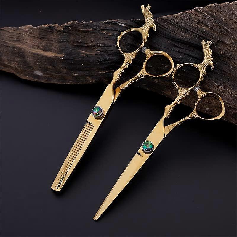 Hair Cutting Scissors 6 Inch Professional Hairdressing Scissors with Sharp Precision Blades for Salon Use