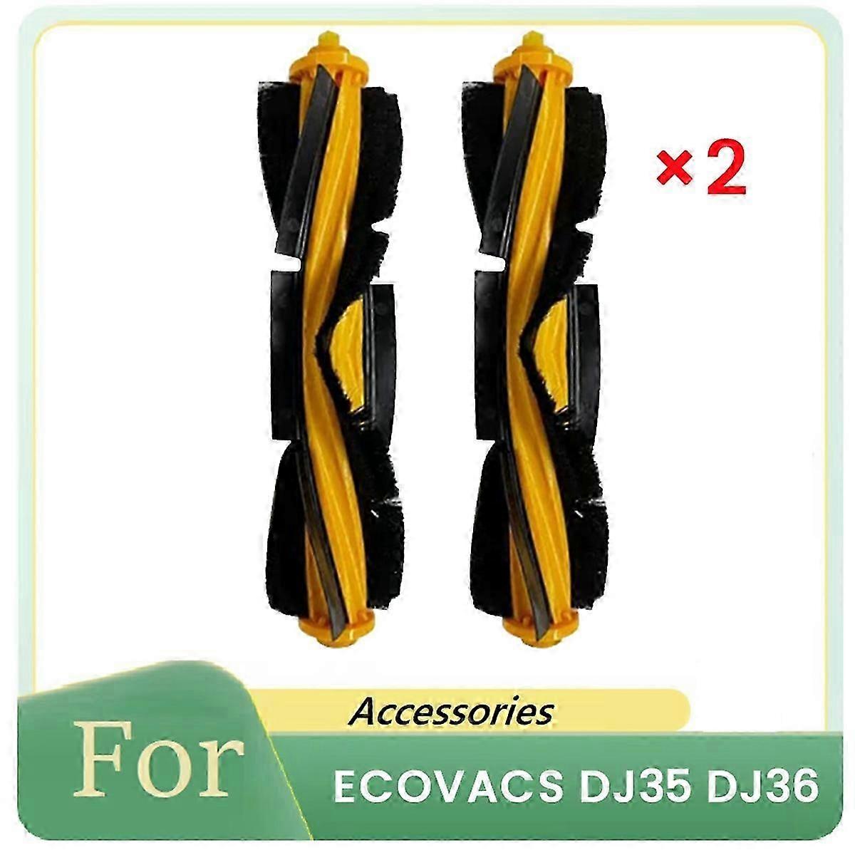 2 Pcs Roller Brush for DJ35 DJ36 Sweeper Accessories