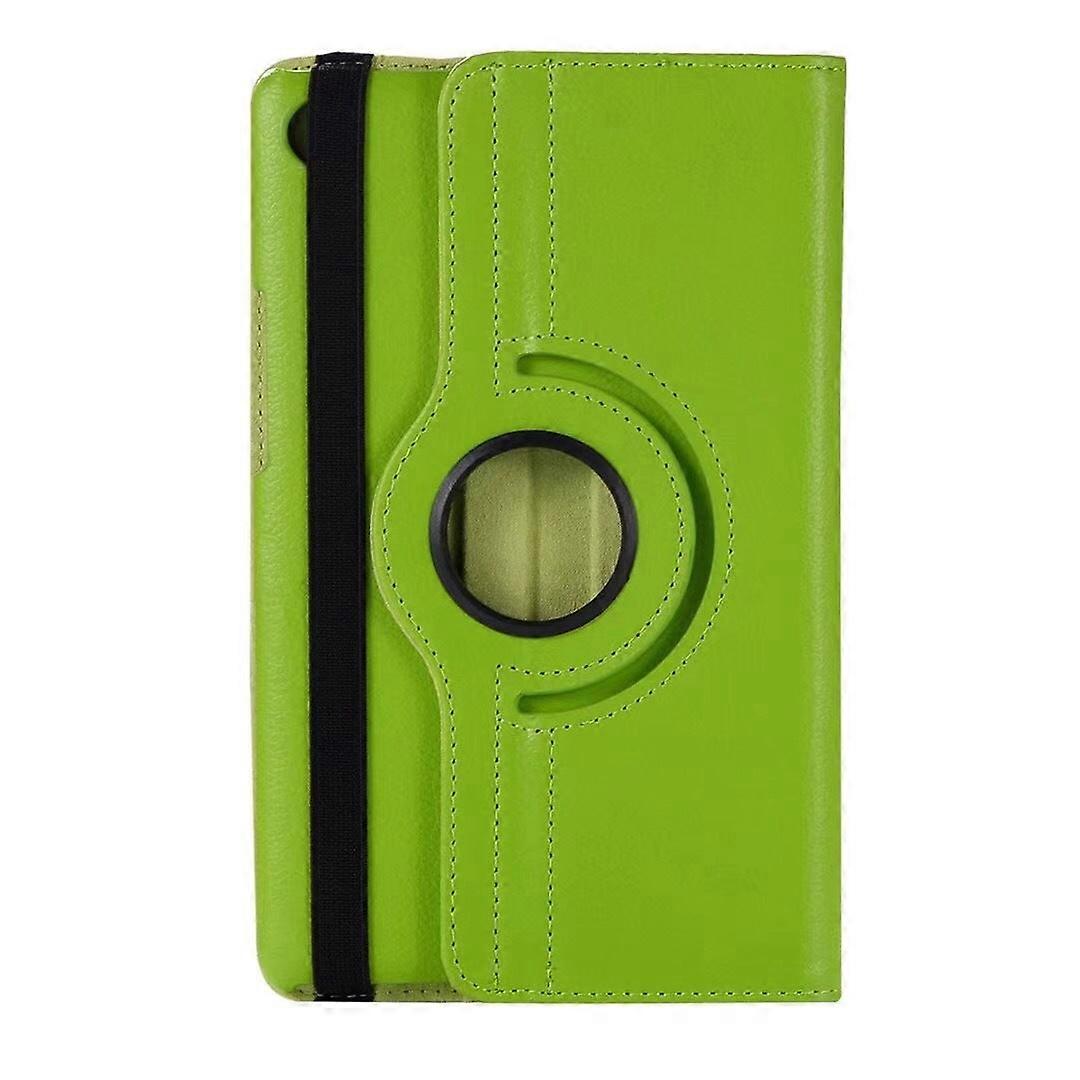 Stylish Case For Ipad 10 10.9 Green Litchi Texture Rotating Leather Flip
