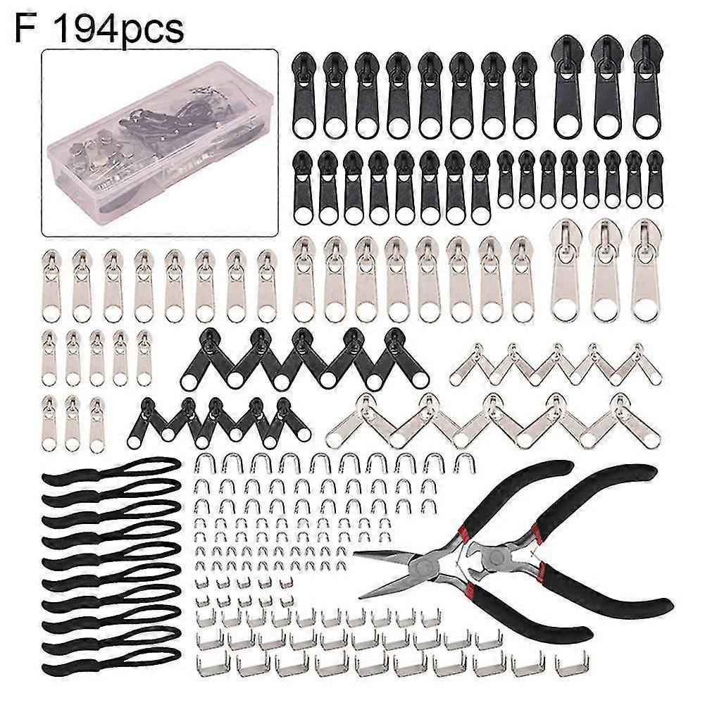 Install Pliers Universal Zipper Chain Head Kit Sewing Clothes Replacement Slider