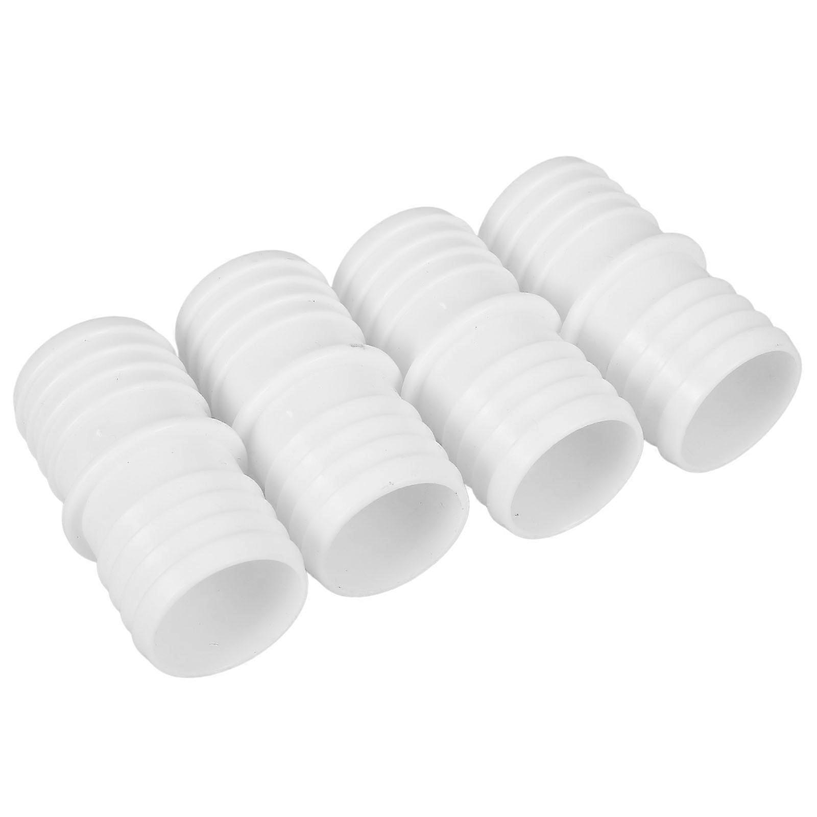 Dishwasher Drain Hose Adapter for Car Use White Plastic Connector Versatile Pieces