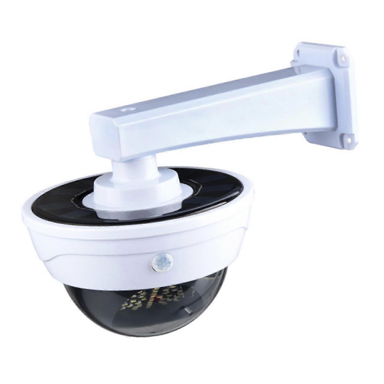 Solar Security Light with Motion Sensor and Solar Powered Fake Camera for Outdoor Theft Protection