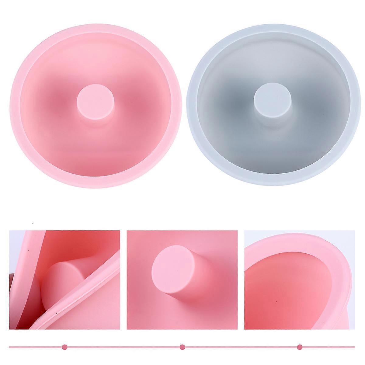 Sweet Donuts Cake Mold for Baking Silicone Cake Mold 2Pcs Assorted