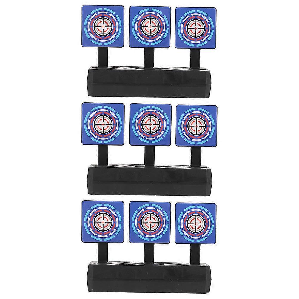 Mark Target Toy Auto Resetting for Competition Training 3Pcs Practice Stand