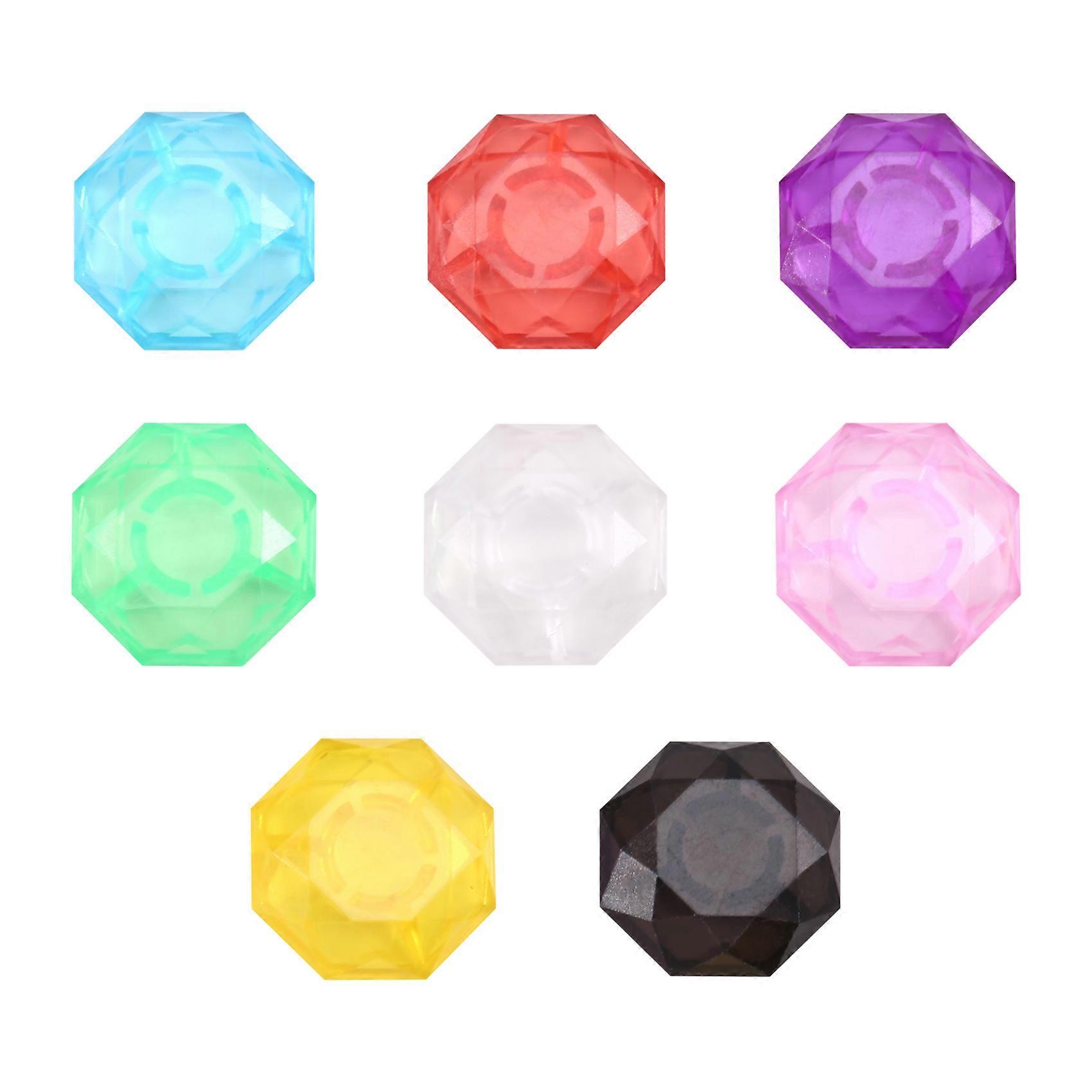 8PCS Multicolor Patch Effect Peg Cap Switch Guitar Effector Tools Protective Pedal Footswitch Topper