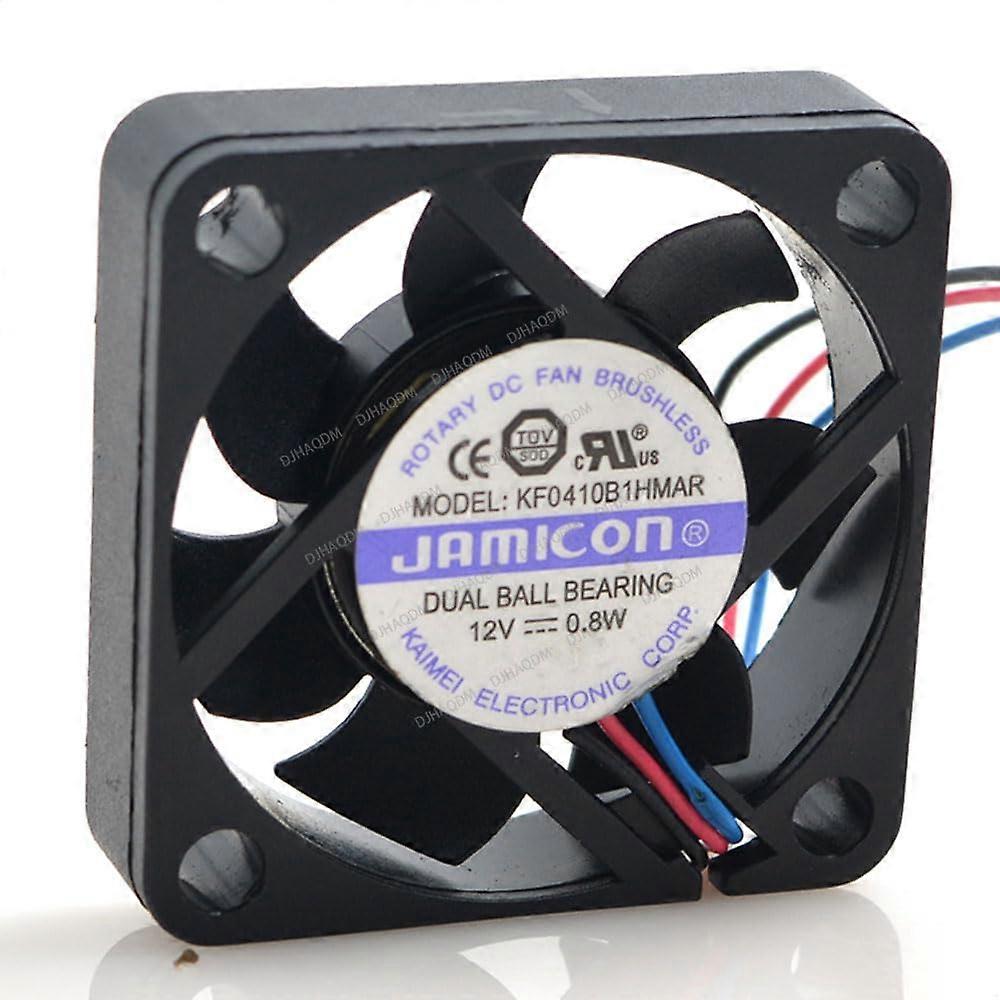 Cooling Fan 12V 4cm 3Wire Performance Low Noise Replacement for Electronics 5010