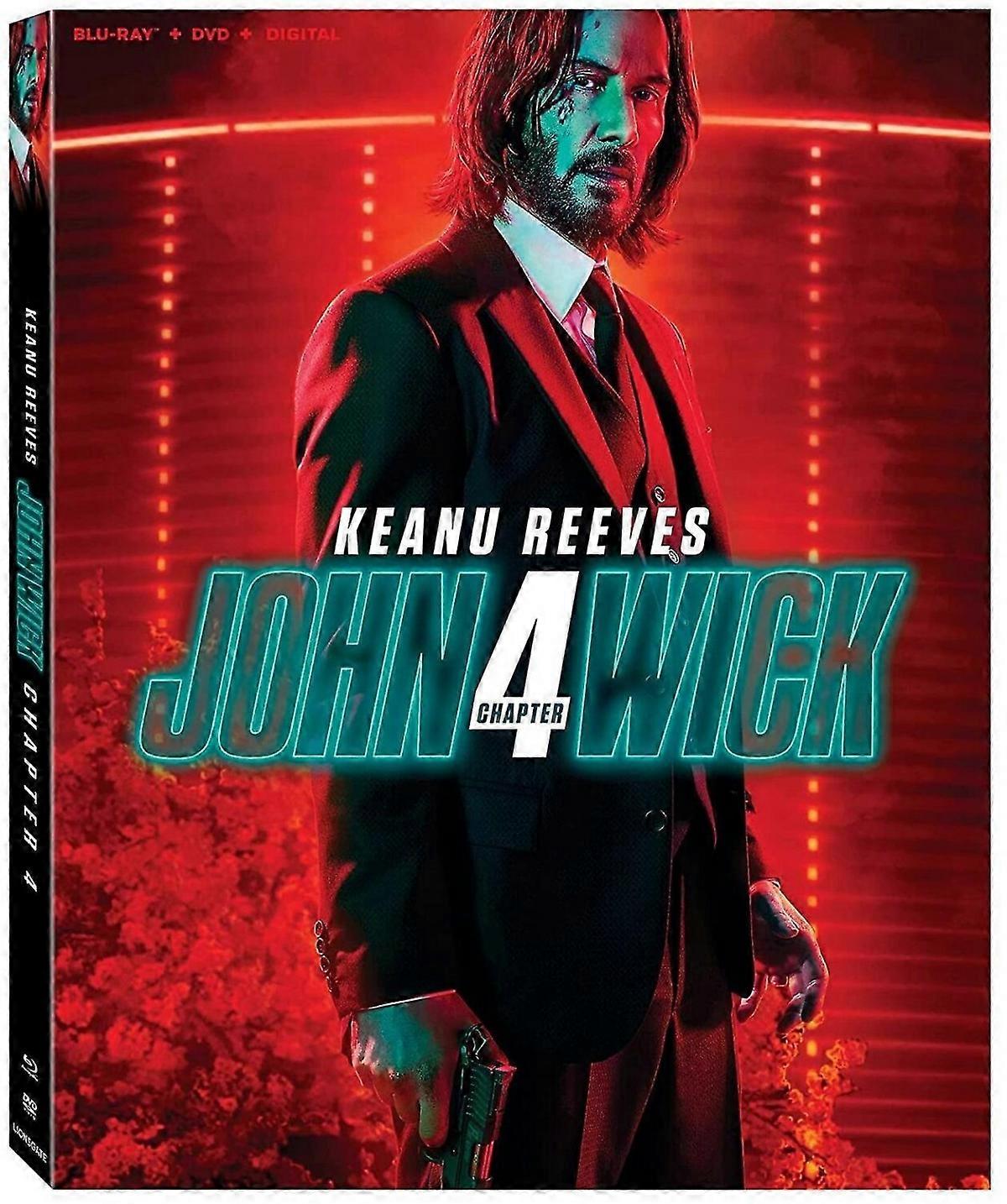 John Wick 4 Blu-ray DVD Digital Copy USA Import Region A