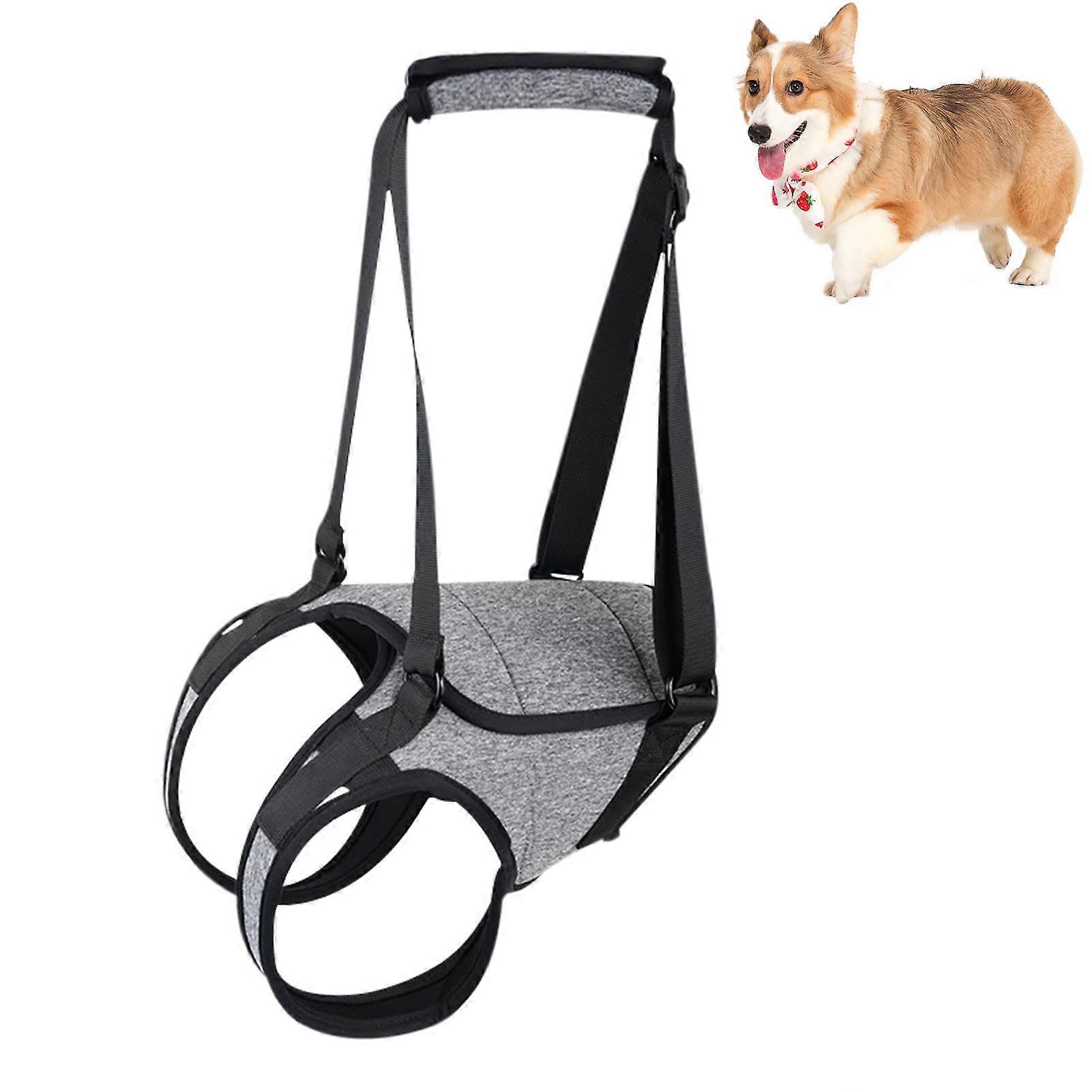 Dog Lift Harness for Enhanced Pet Mobility, Rear Leg Support Sling with Durable Polyester Strap
