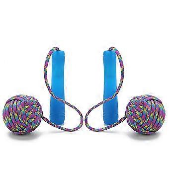 Weighted Jump Rope for Fitness, Indoor Cordless Skipping Rope with Ropeless Ball