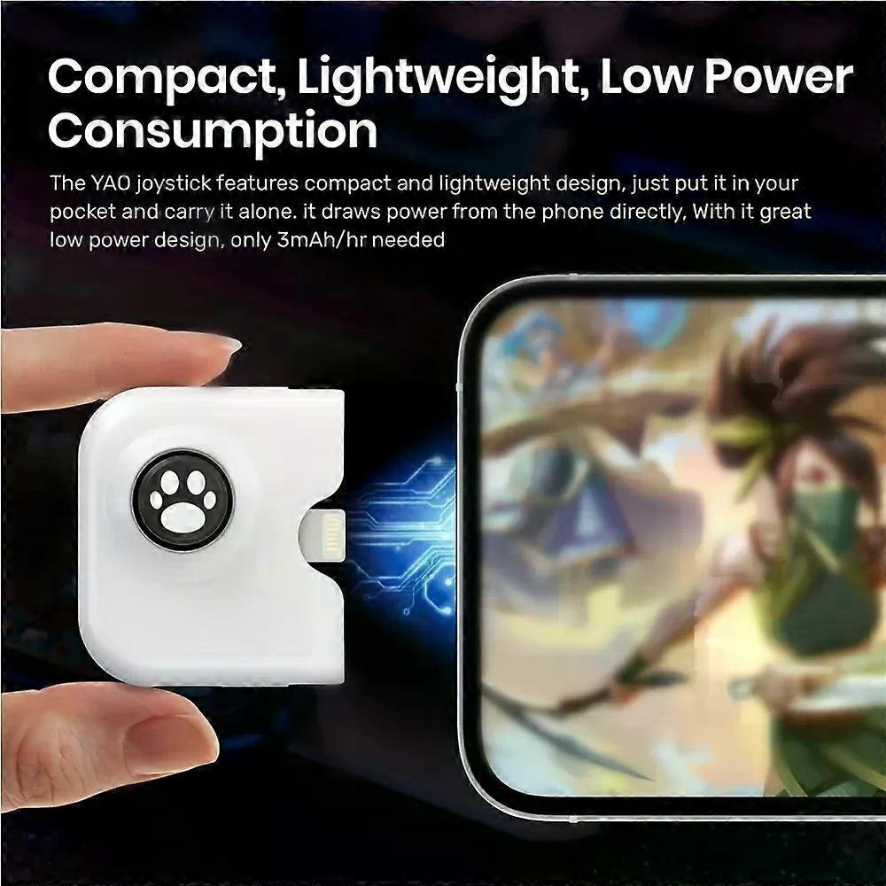 Mobile game controller joystick suitable for PUBG CODM mobile trigger game controller game assist artifact suitable for iPhone