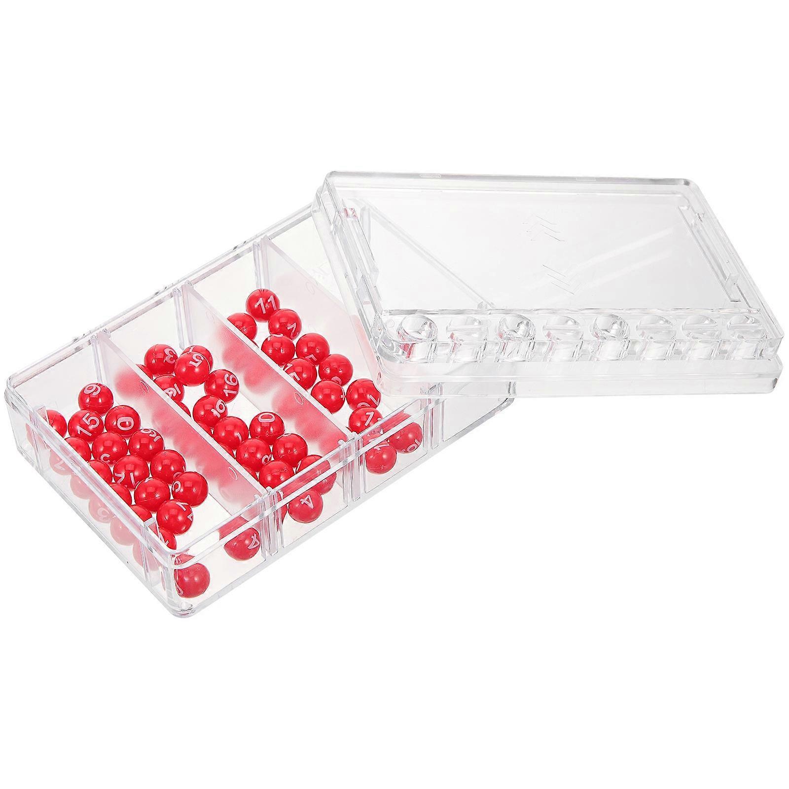 Party Games Prop Transparent Design Round Shape Mini Vending Machine 1 Set