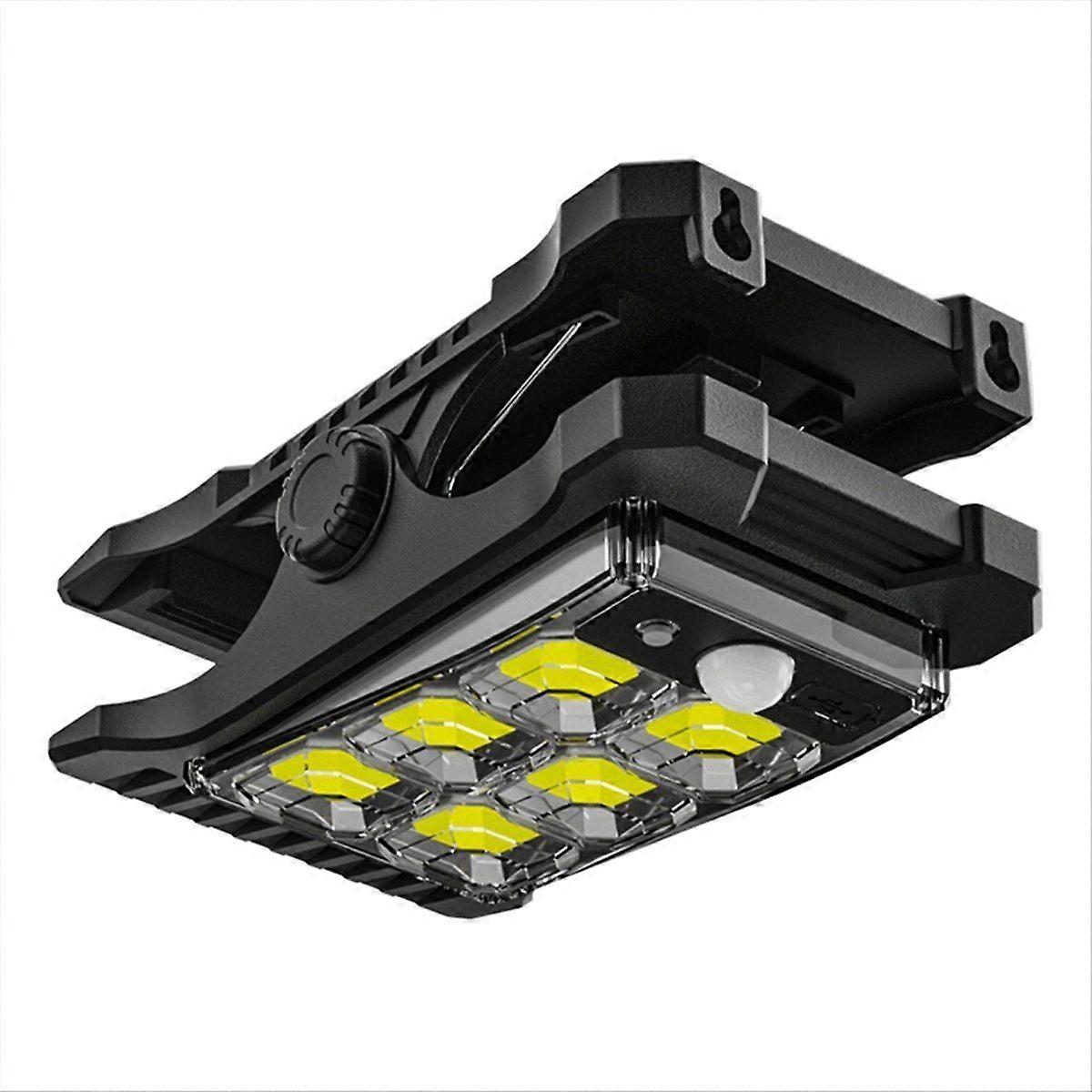 Solar Charging Garden Clamp Light Solar Motion Sensor Light Balcony Yard Wall Waterproof Sensor Light