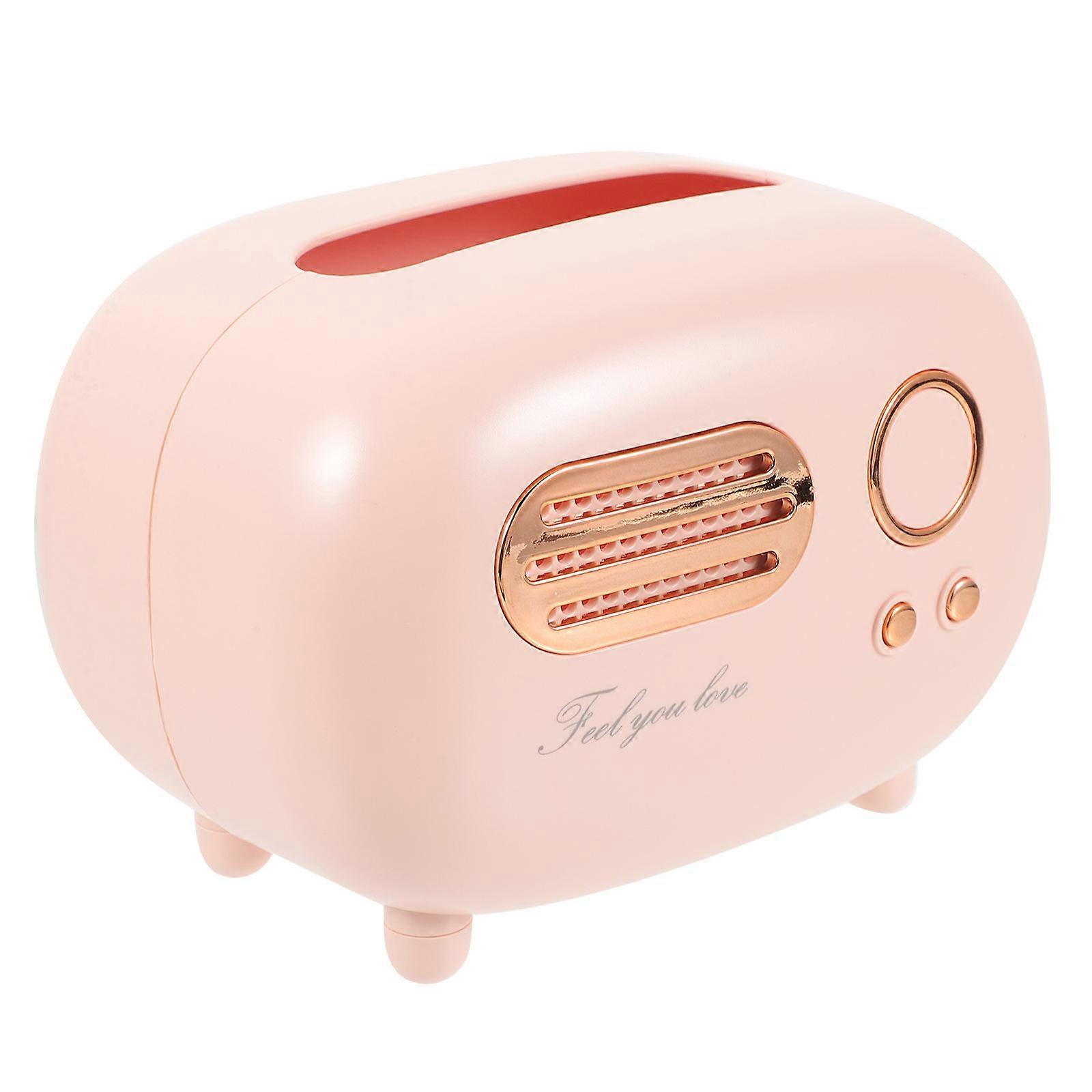 Paper Container TV Shape for Home Use 2Pcs Creative Household Napkin Case