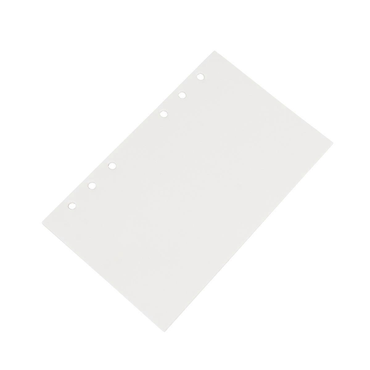 Notebook Replacement Refill Paper Empty Loose-Leaf 320 Sheets White