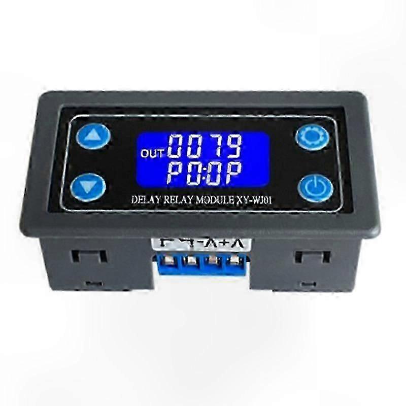 Adjustable Timer Relay Module with Delay Switch Function for Time-Delayed Trigger and Cycle Timing Applications