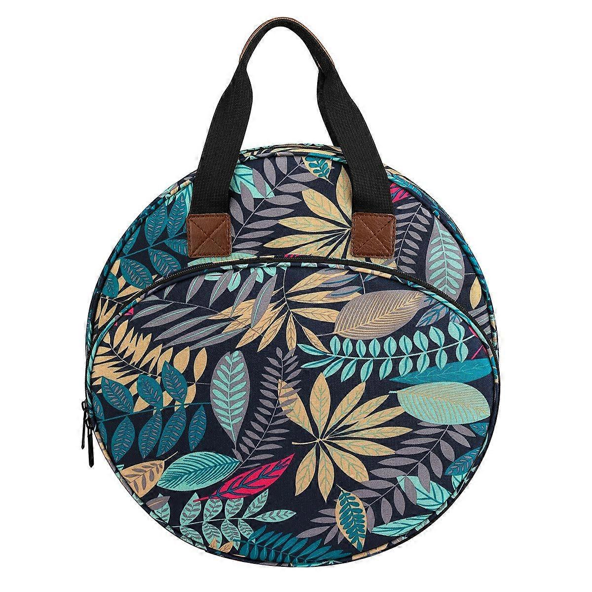 Embroidery Storage Bag with MultiPocket Organization for Threads, Hoops and Knitting Projects