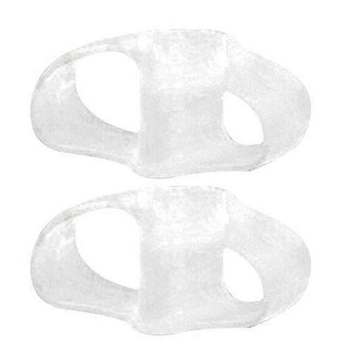 2Pcs Silicone Toe Straighteners Separator Bunion Corrector Protector Pain Relief