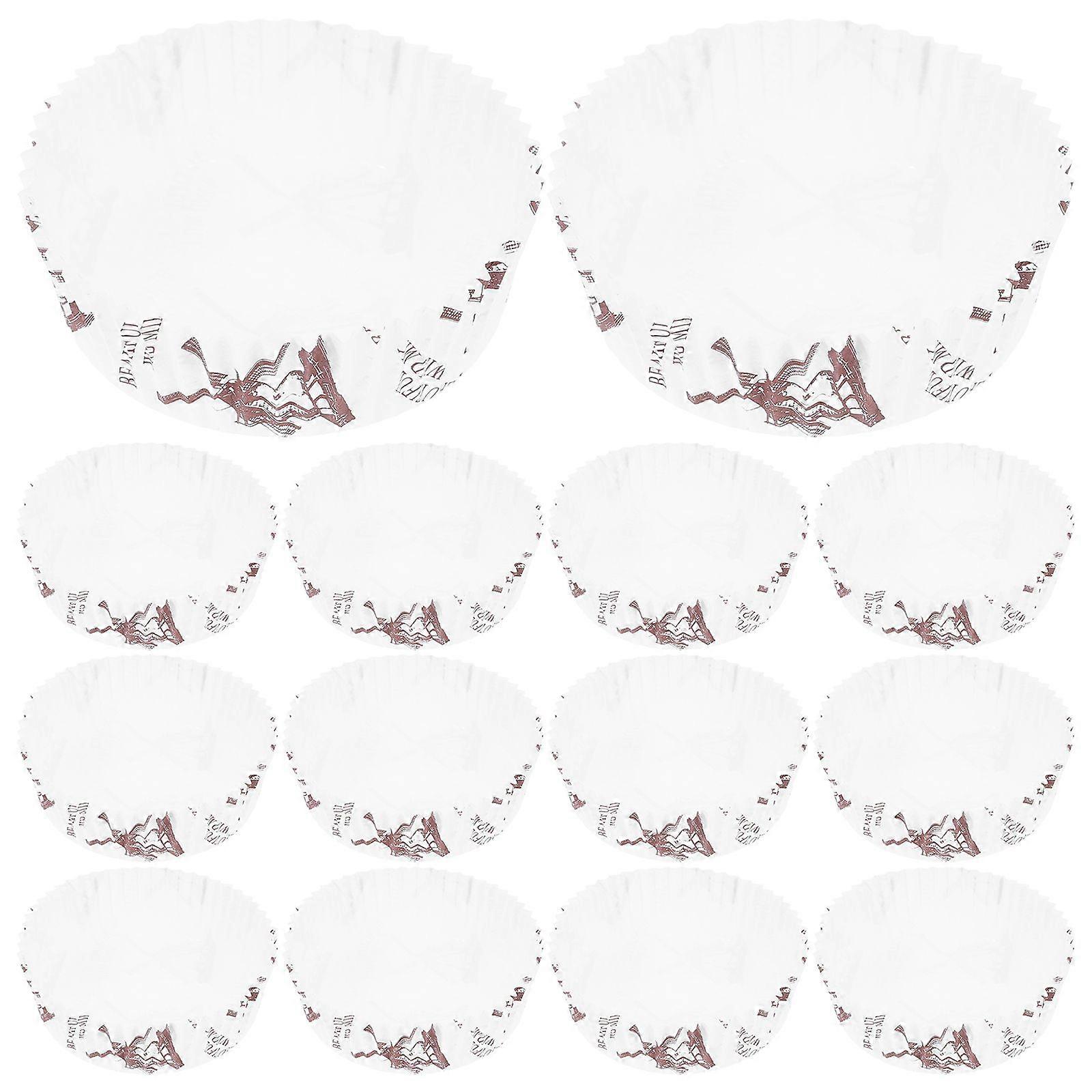 100pcs Bread Paper Liners High-Temperature Baking Liners Resistant Non-Stick Baking Cups Elegant Baking Cups for Baking Bread