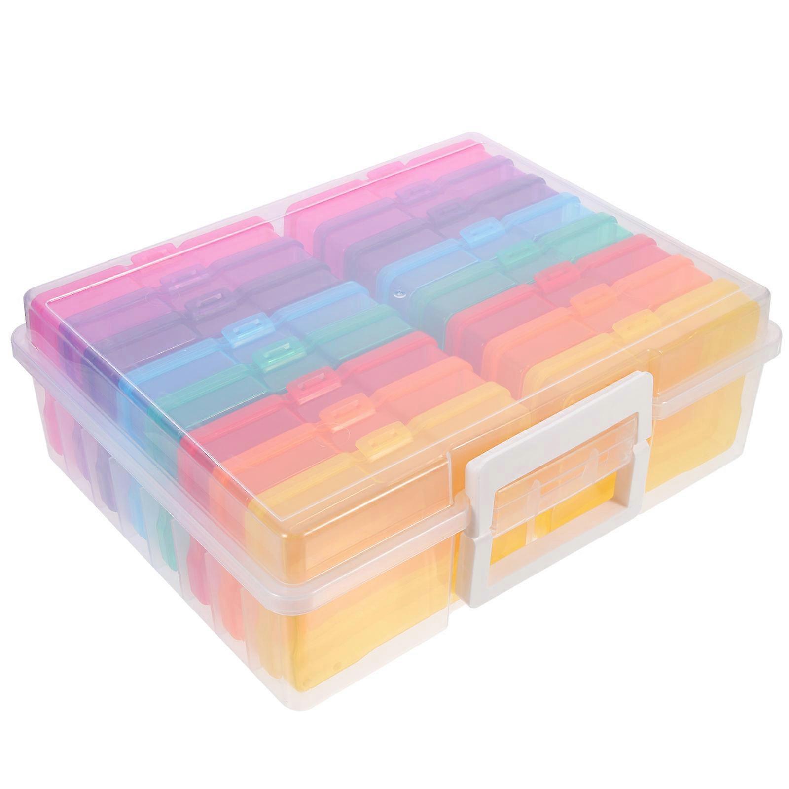 Photo Storage Box for Storage 1Set Multi-Functional Handheld Box