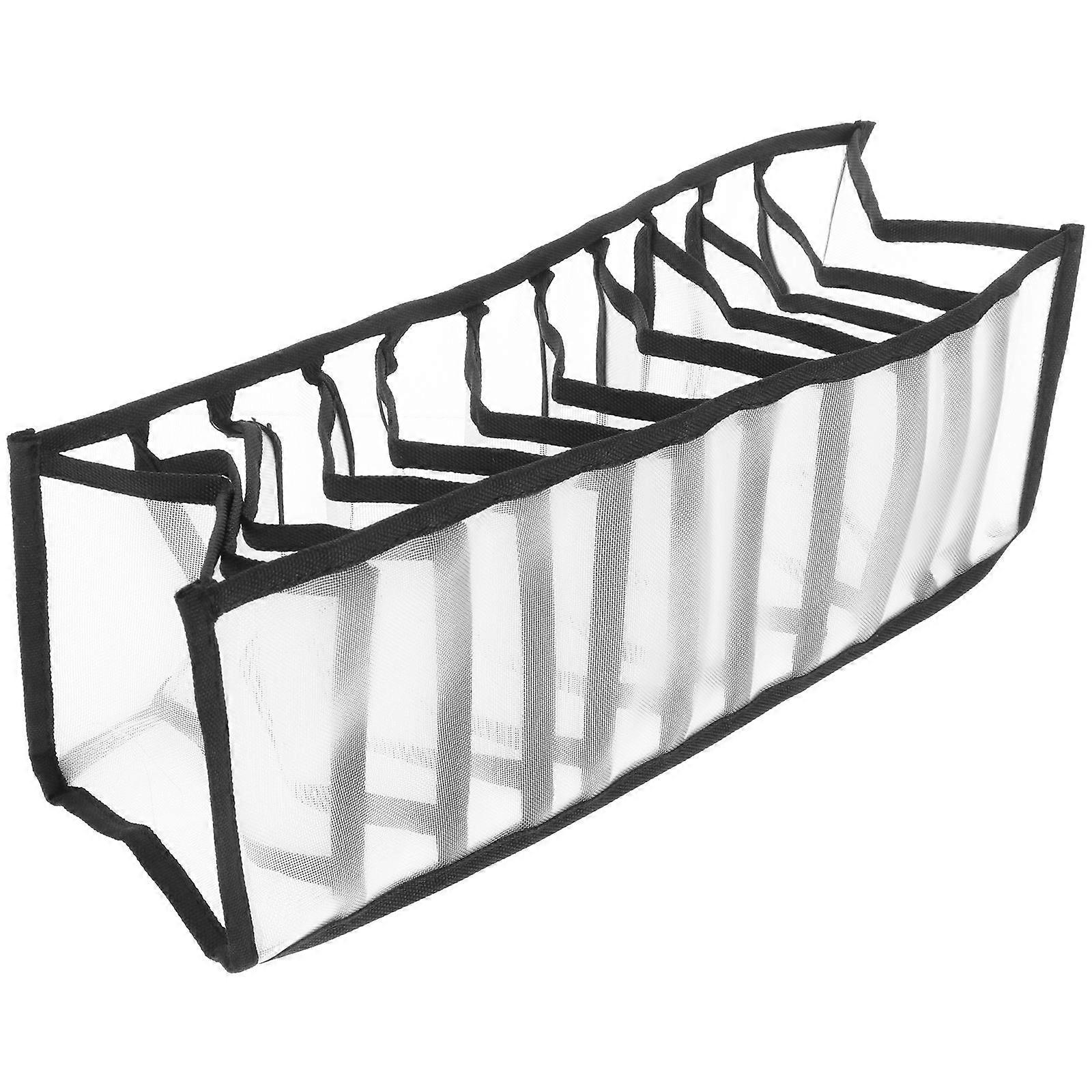 Multiple Grids Box Underwear Storage Tray for Storage Using Nylon
