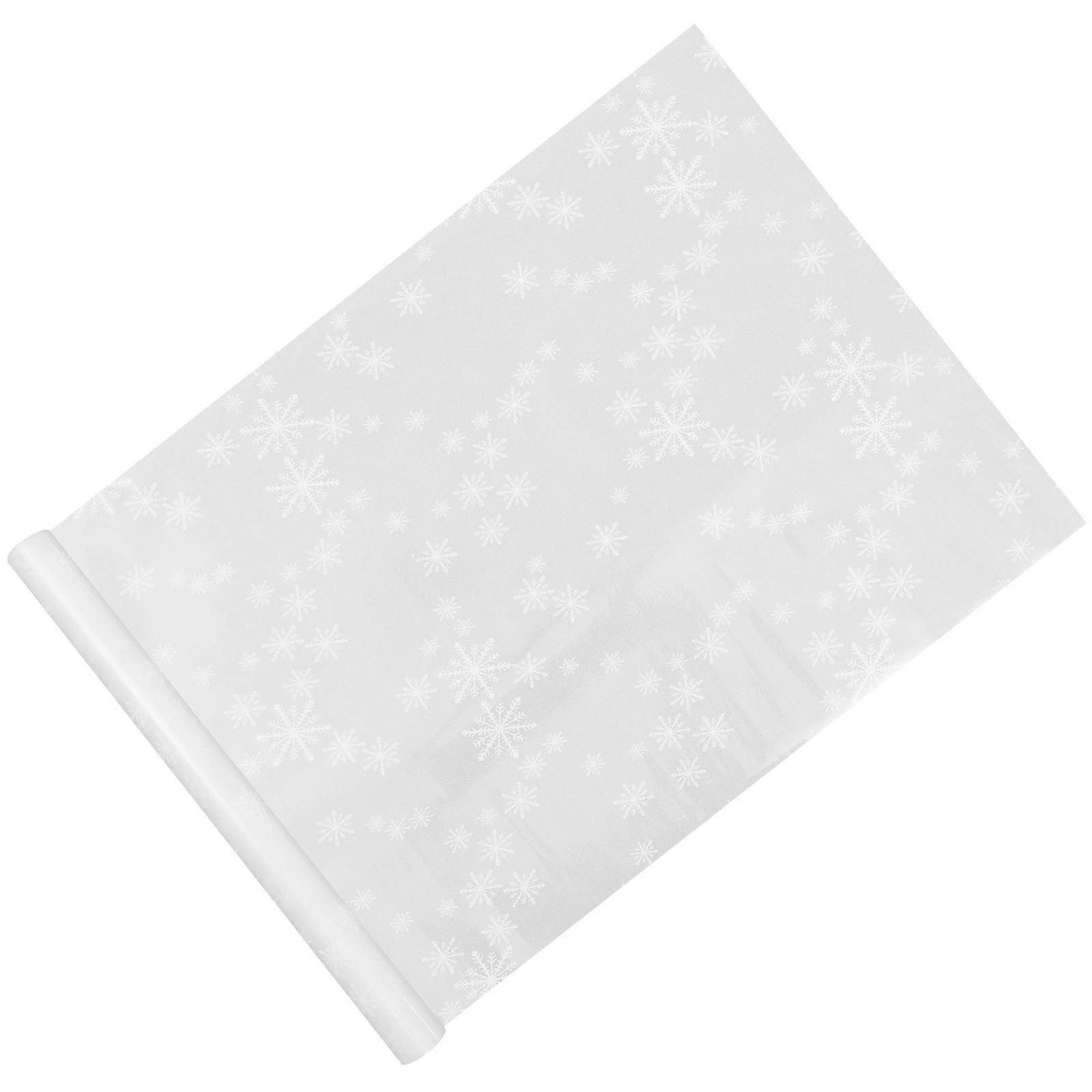 Window Privacy Film Elegant Bathroom Windows Sun-Blocking Light Diffusion 1 Roll