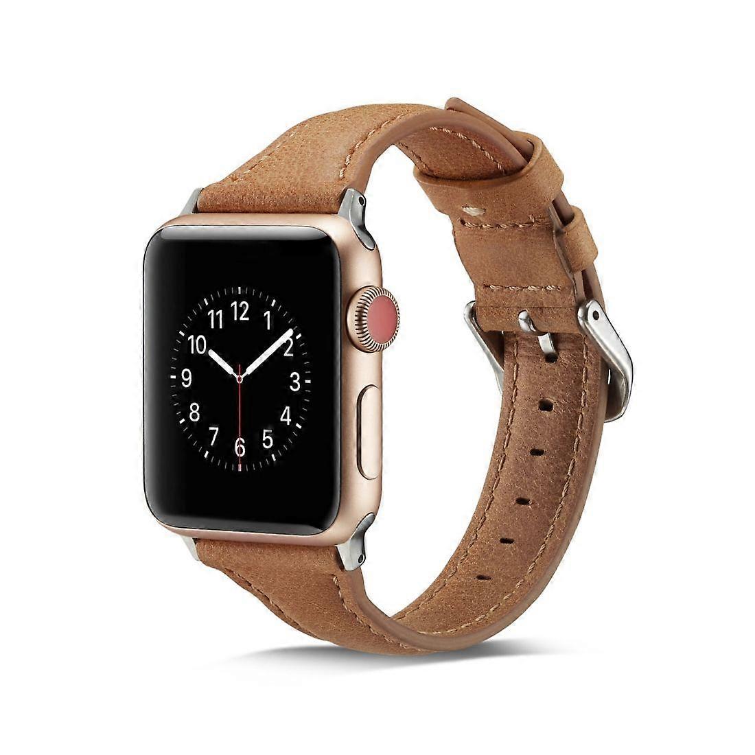 Läderarmband för Apple Watch