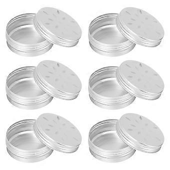 6pcs Scent Training Box Dog Scent Training Equipment Box Dog Nose Metal Container Smell Aluminum Cans Nosework Tins Scent Work Container