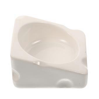 Washable Hamster Food Bowl Ceramic Feeder for 3Pcs Daily Feeding Needs