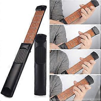 Strumento di pratica della chitarra Chord Trainer Portable Finger Exercise Accessories Gadget per principianti