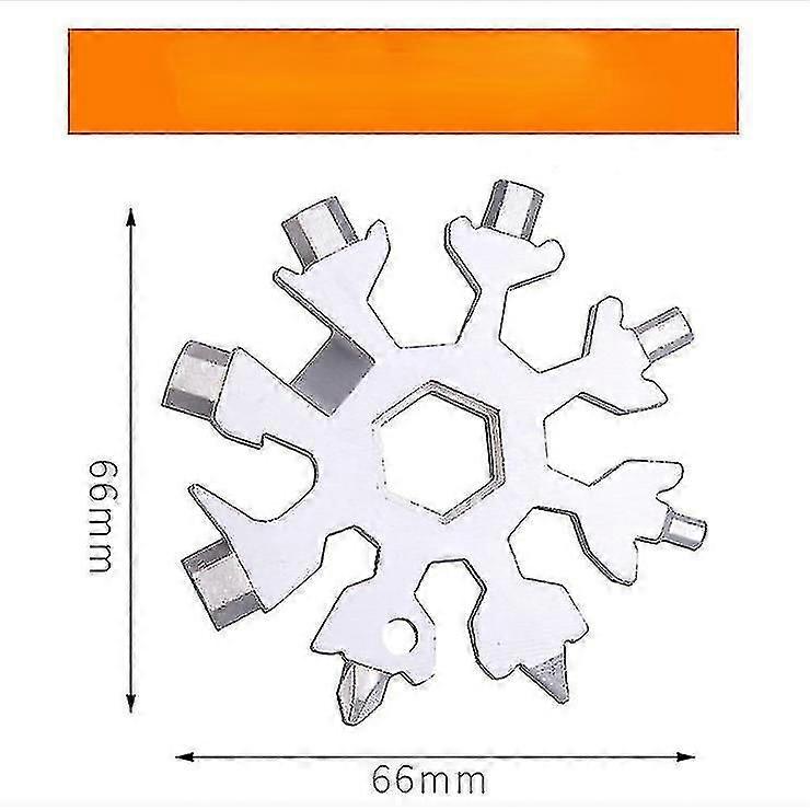 18-in-1 Snowflake Multi Tool Wrench